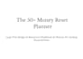 design minimalist planners and journals